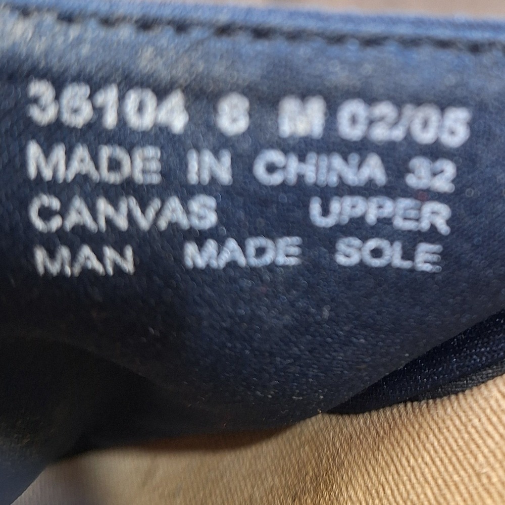 Clarks Sunbeat Navy Blue Canvas Slide Sandals Womens Size 8 M 36104 Adjustable - Picture 7 of 7